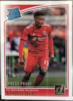 Alphonso Davies [Press Proof Canvas] #176
