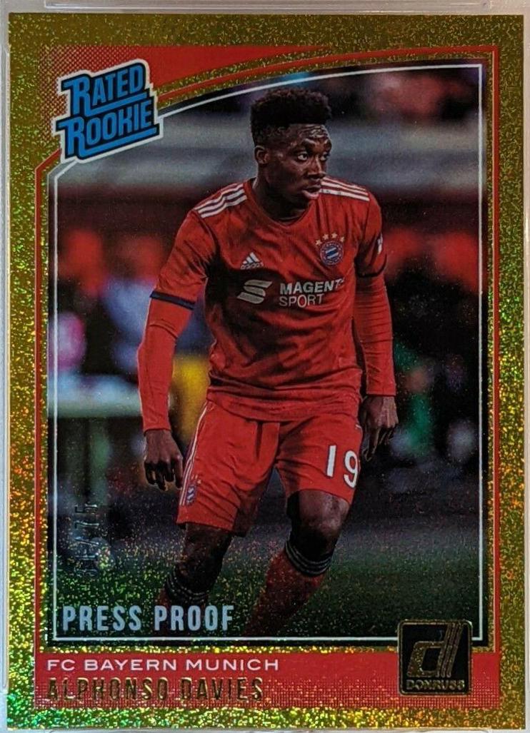 Alphonso Davies [Press Proof Gold] #176