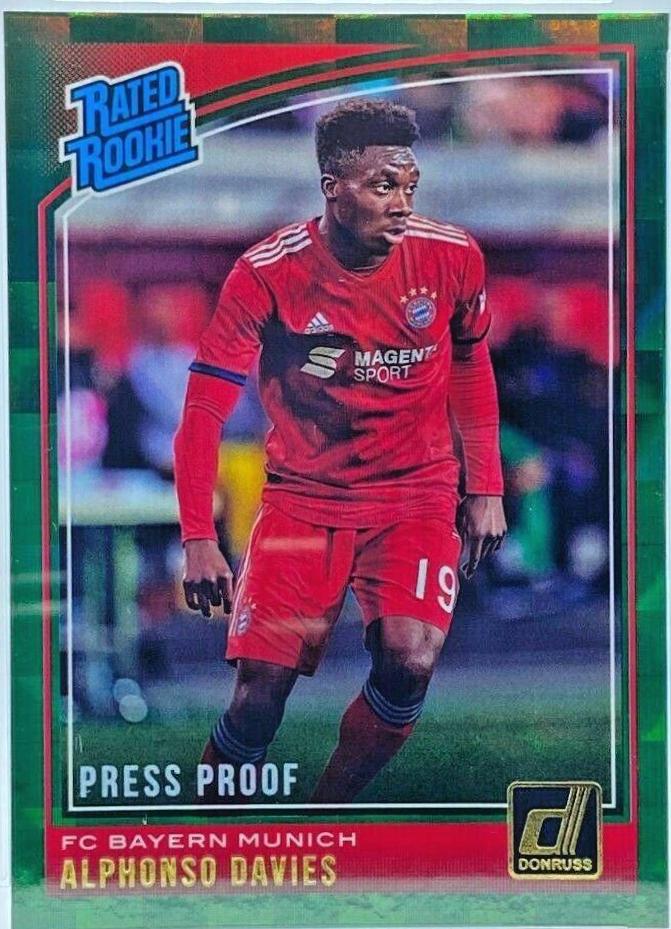Alphonso Davies [Press Proof Green] #176