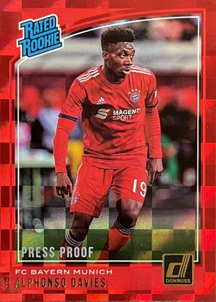 Alphonso Davies [Press Proof Red] #176