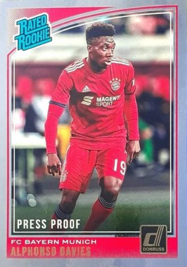 Alphonso Davies [Press Proof Silver] #176