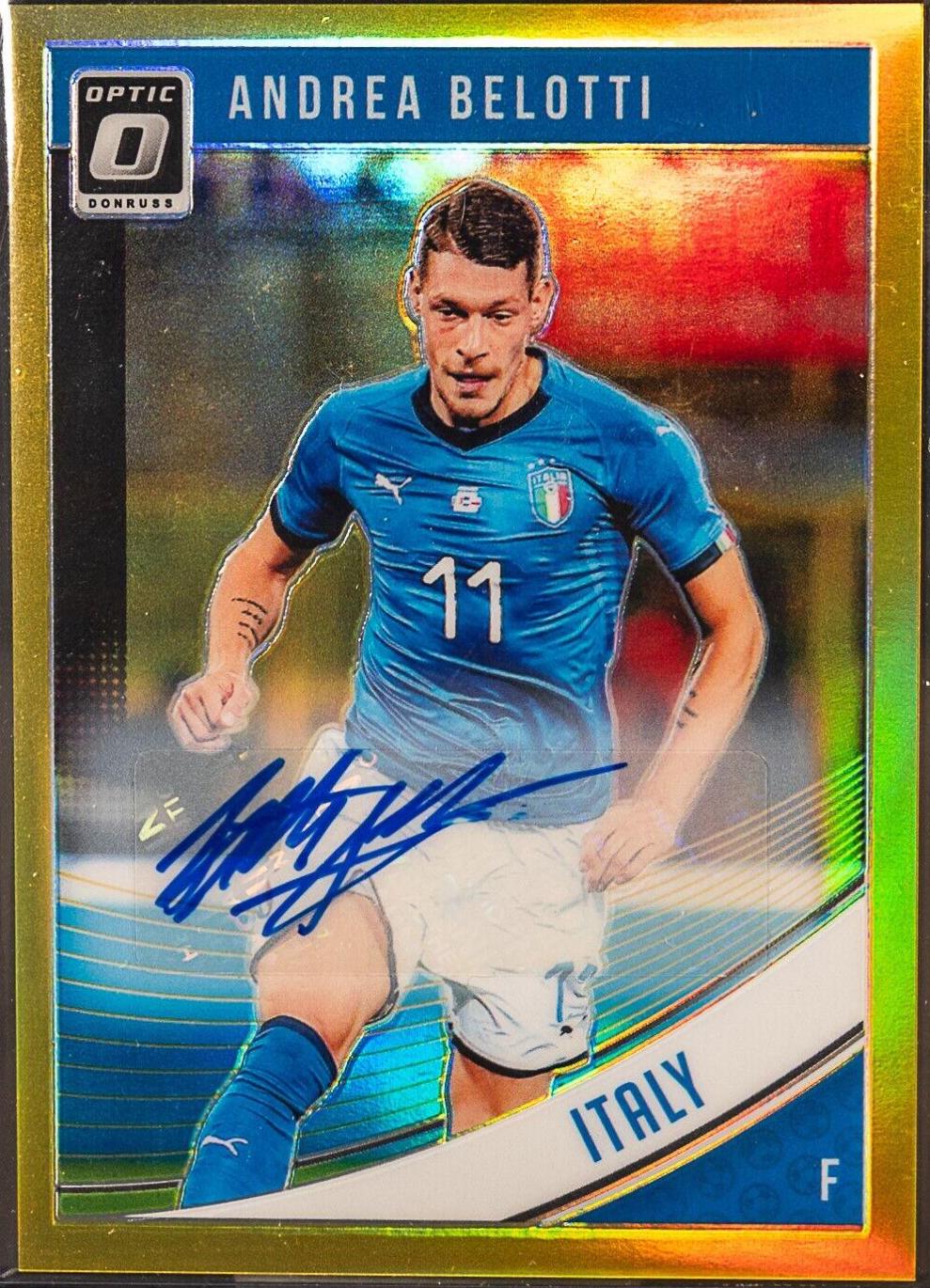 Andrea Belotti [Optic Autograph Gold] #144
