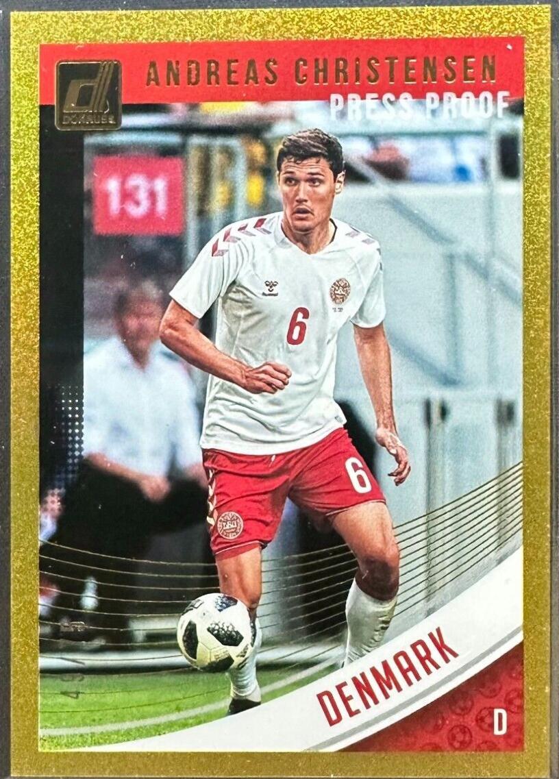 Andreas Christensen [Press Proof Gold] #121