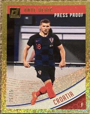 Ante Rebic [Press Proof Gold] #115
