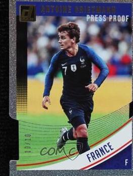 Antoine Griezmann [Press Proof Gold Die Cut] #131