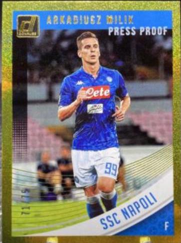 Arkadiusz Milik [Press Proof Gold] #71
