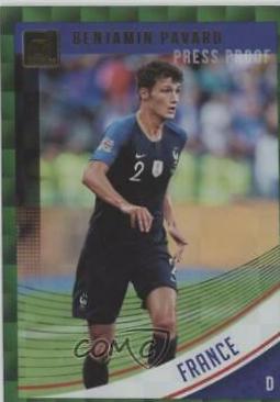 Benjamin Pavard [Press Proof Green] #135
