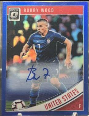 Bobby Wood [Optic Autograph Blue] #169