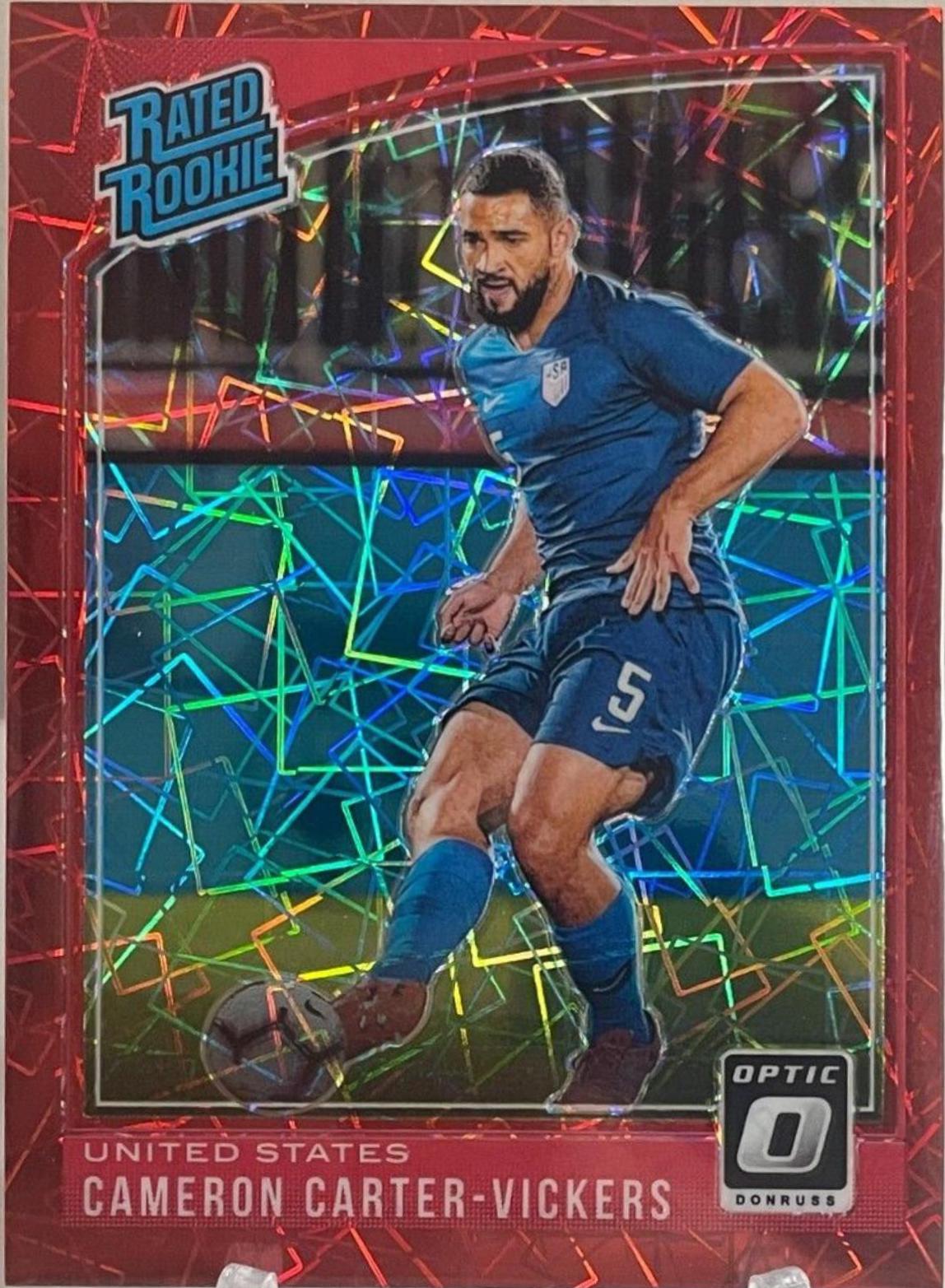 Cameron Carter Vickers [Optic Red Velocity] #197