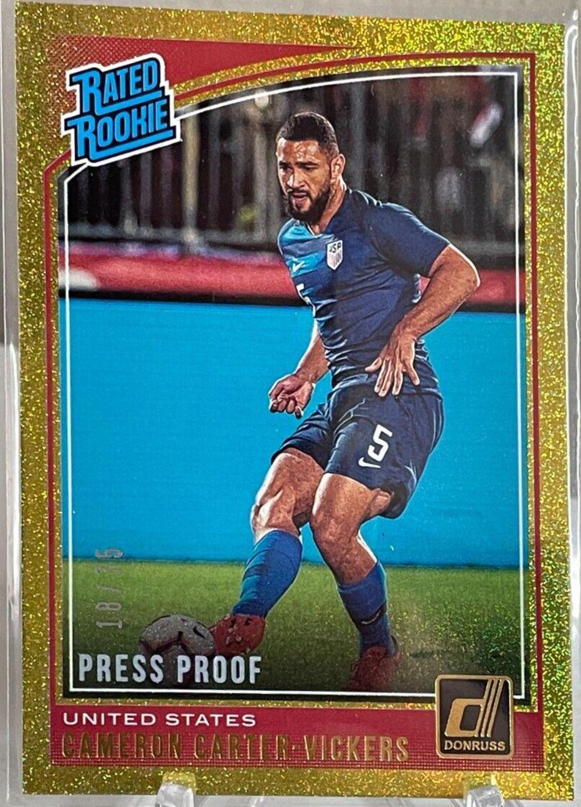 Cameron Carter Vickers [Press Proof Gold] #197