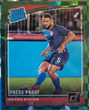 Cameron Carter Vickers [Press Proof Green] #197