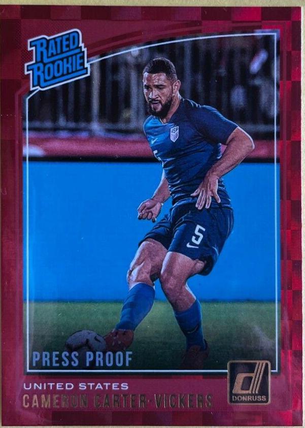 Cameron Carter Vickers [Press Proof Red] #197