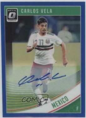 Carlos Vela [Optic Autograph Blue] #148