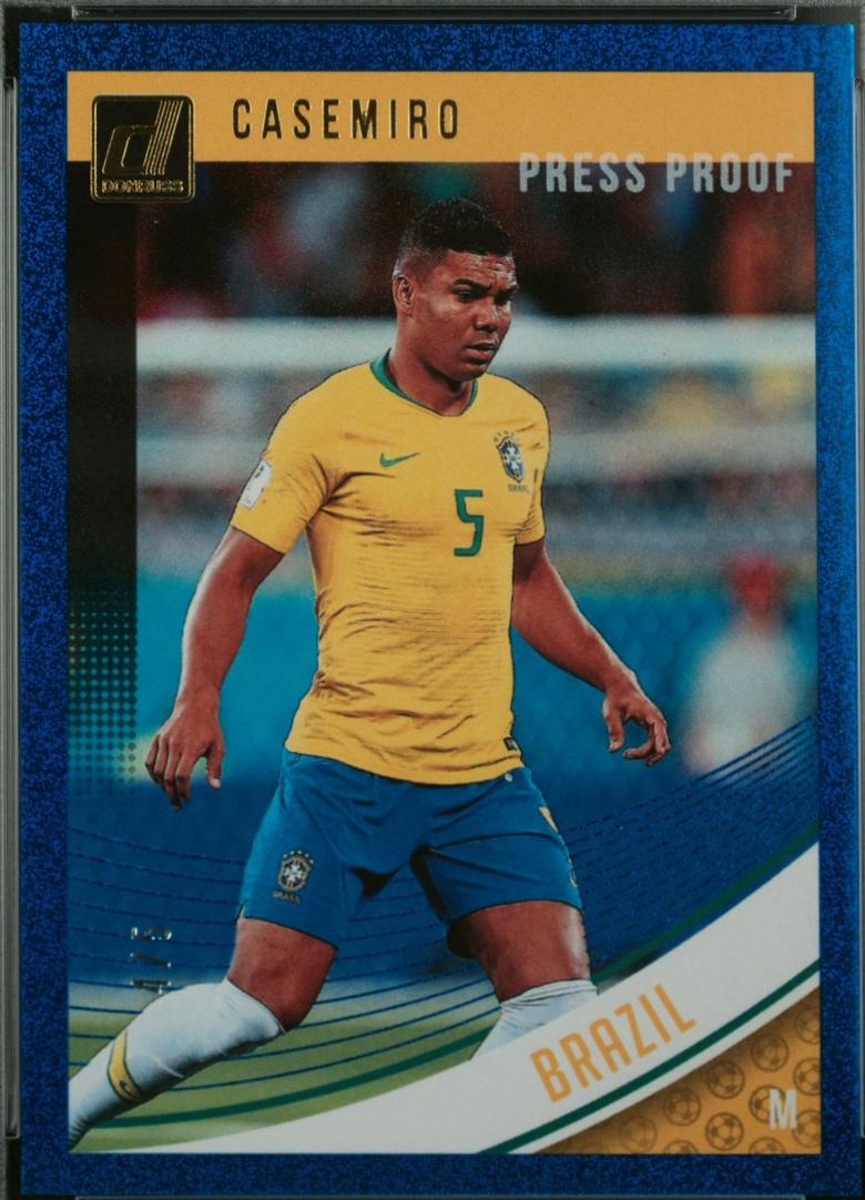 Casemiro [Press Proof Blue] #108