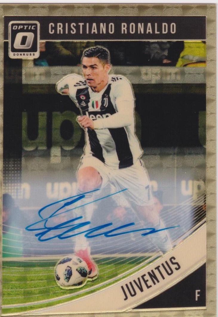 Cristiano Ronaldo [Optic Autograph Gold] #158