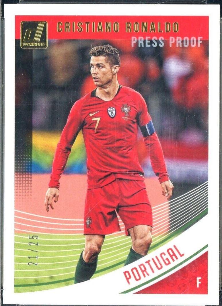 Cristiano Ronaldo [Press Proof Canvas] #158