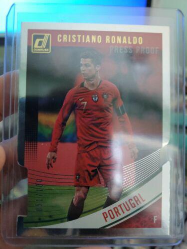 Cristiano Ronaldo [Press Proof Die Cut] #158