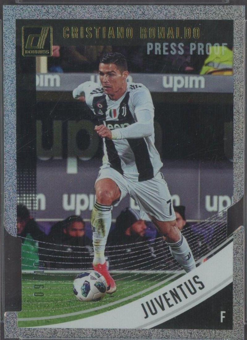 Cristiano Ronaldo [Press Proof Gold Die Cut] #9