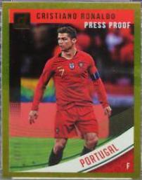 Cristiano Ronaldo [Press Proof Gold] #158