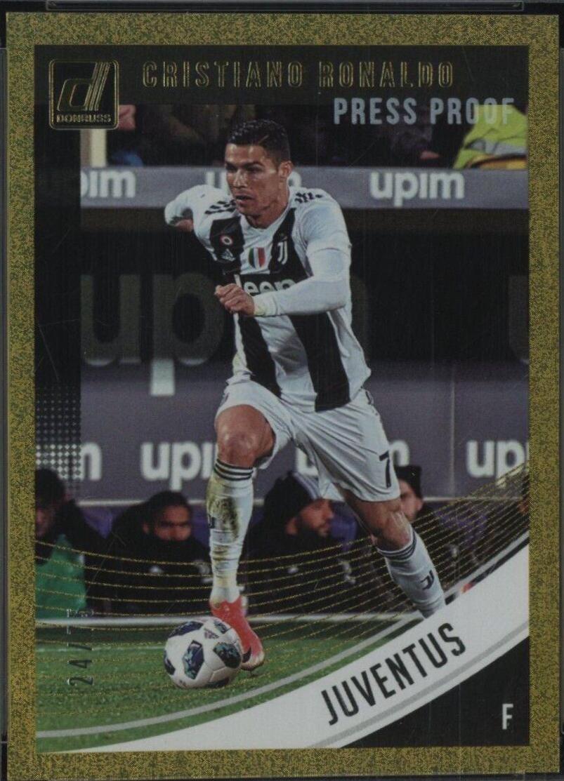 Cristiano Ronaldo [Press Proof Gold] #9