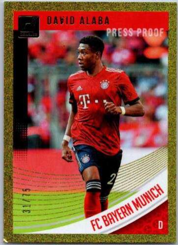 David Alaba [Press Proof Gold] #23