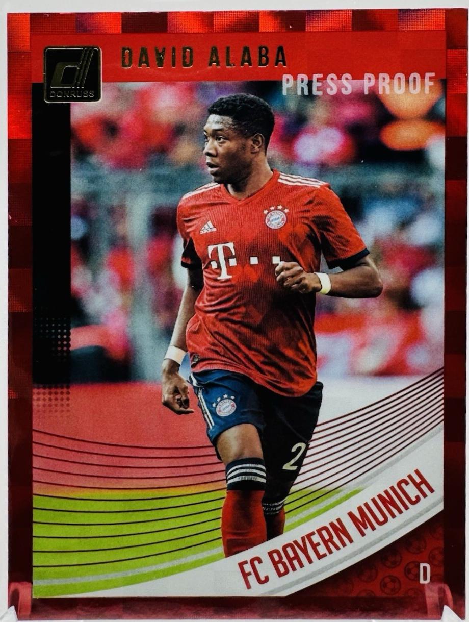 David Alaba [Press Proof Red] #23