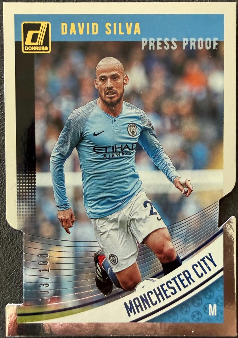 David Silva [Press Proof Die Cut] #42
