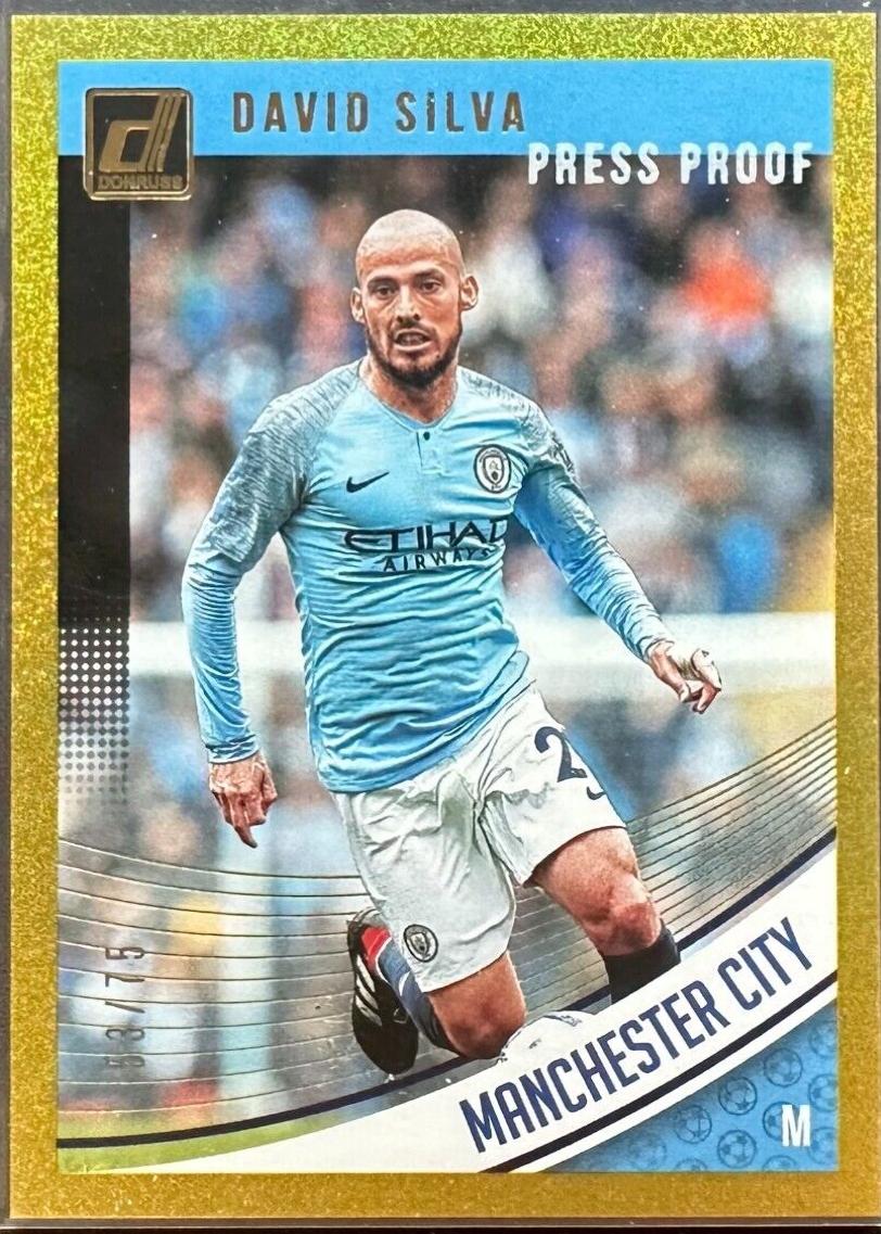 David Silva [Press Proof Gold] #42