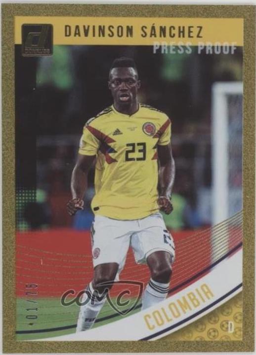 Davinson Sanchez [Press Proof Gold] #113