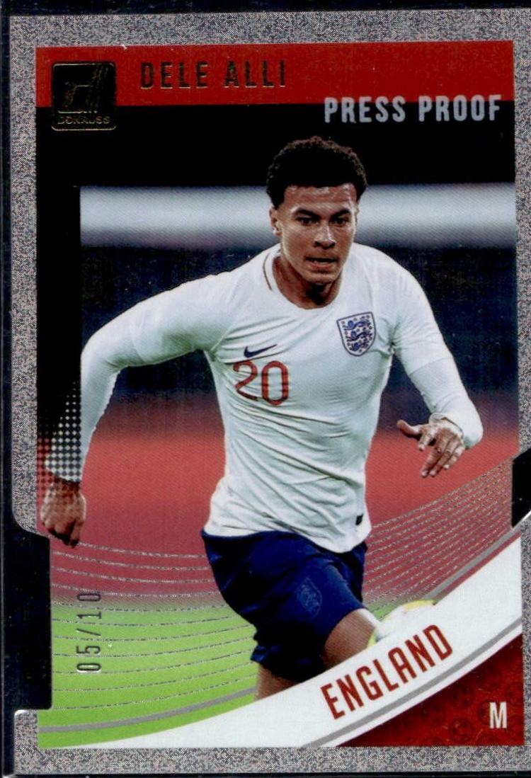 Dele Alli [Press Proof Gold Die Cut] #125
