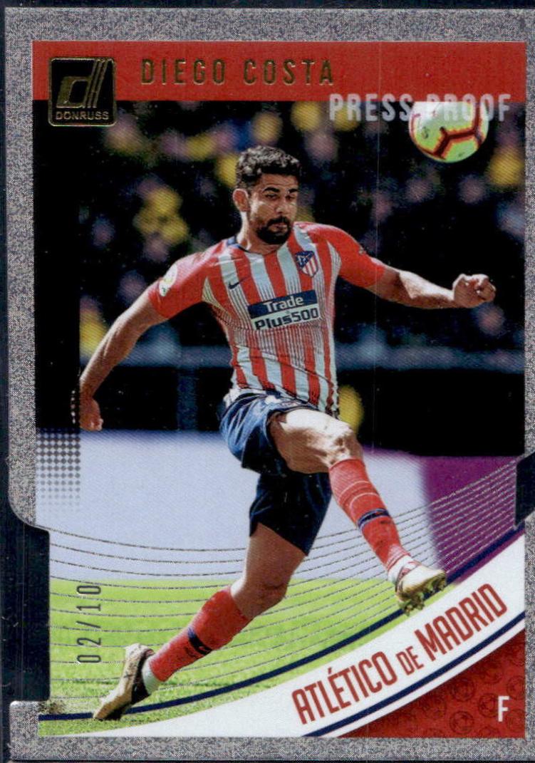 Diego Costa [Press Proof Gold Die Cut] #45