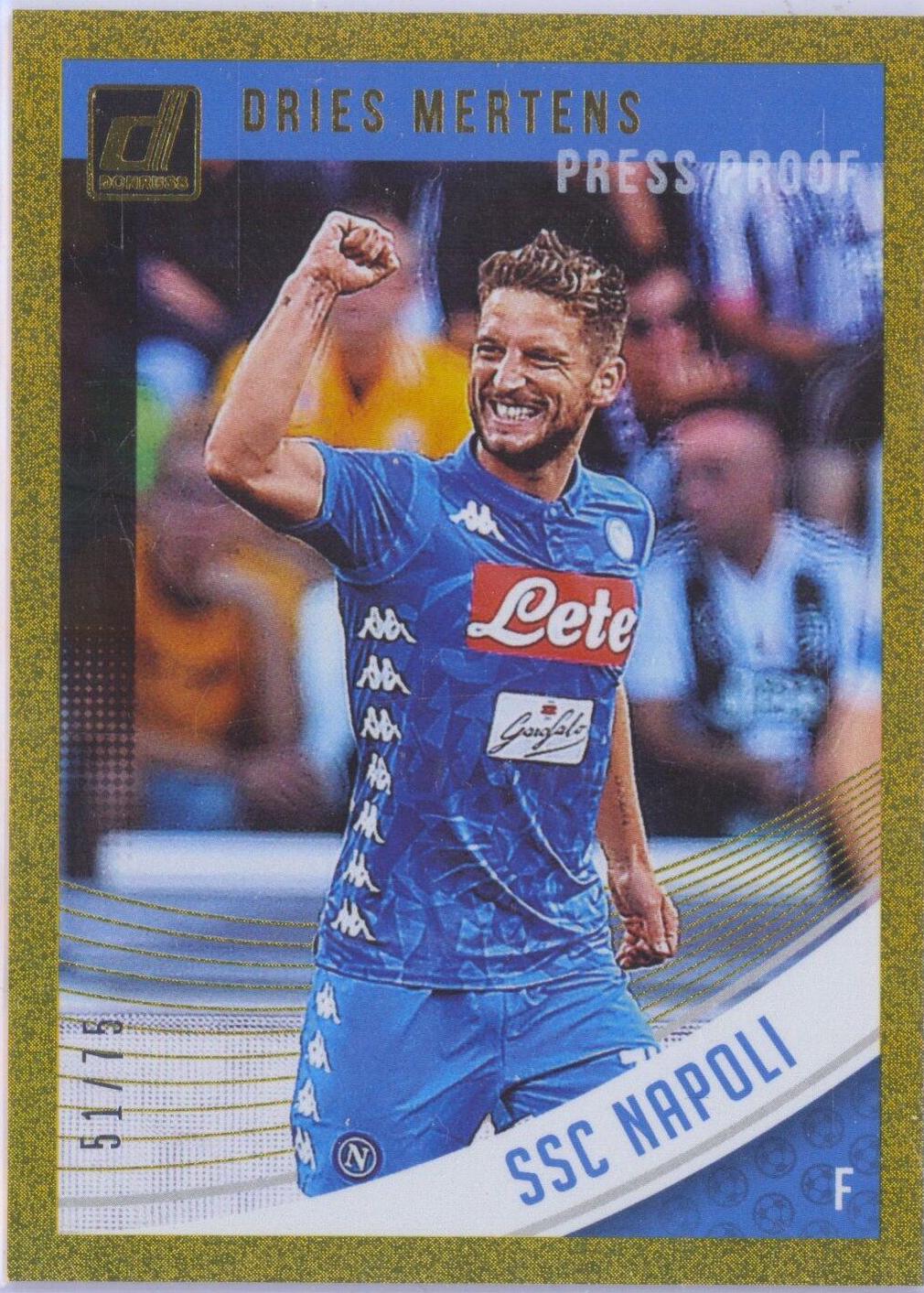 Dries Mertens [Press Proof Gold] #73
