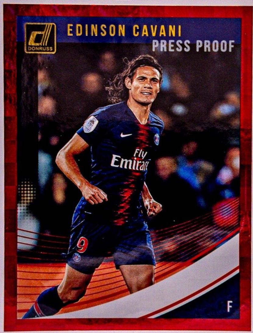 Edinson Cavani [Press Proof Red] #52