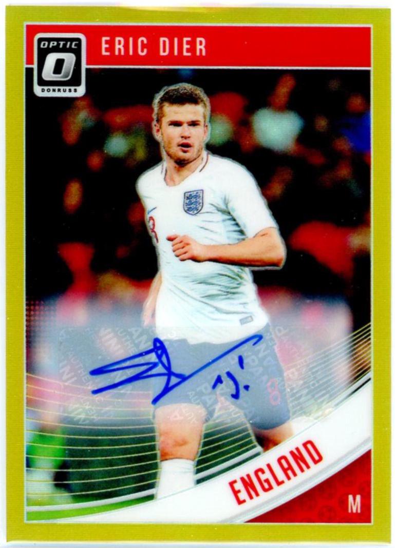 Eric Dier [Optic Autograph Gold] #126
