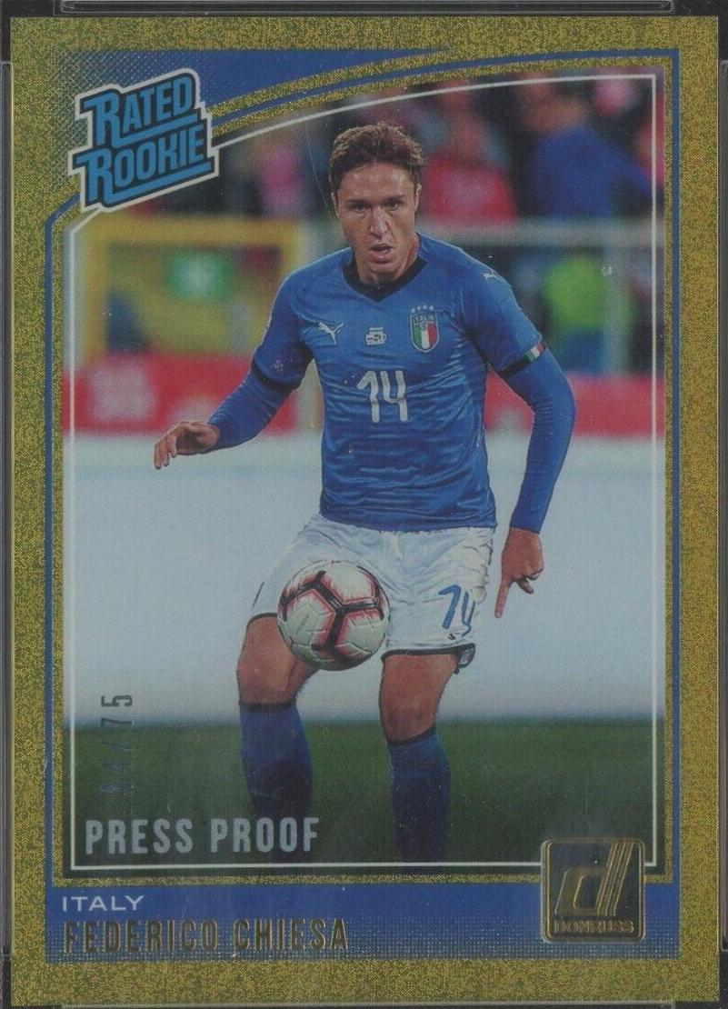 Federico Chiesa [Press Proof Gold] #192