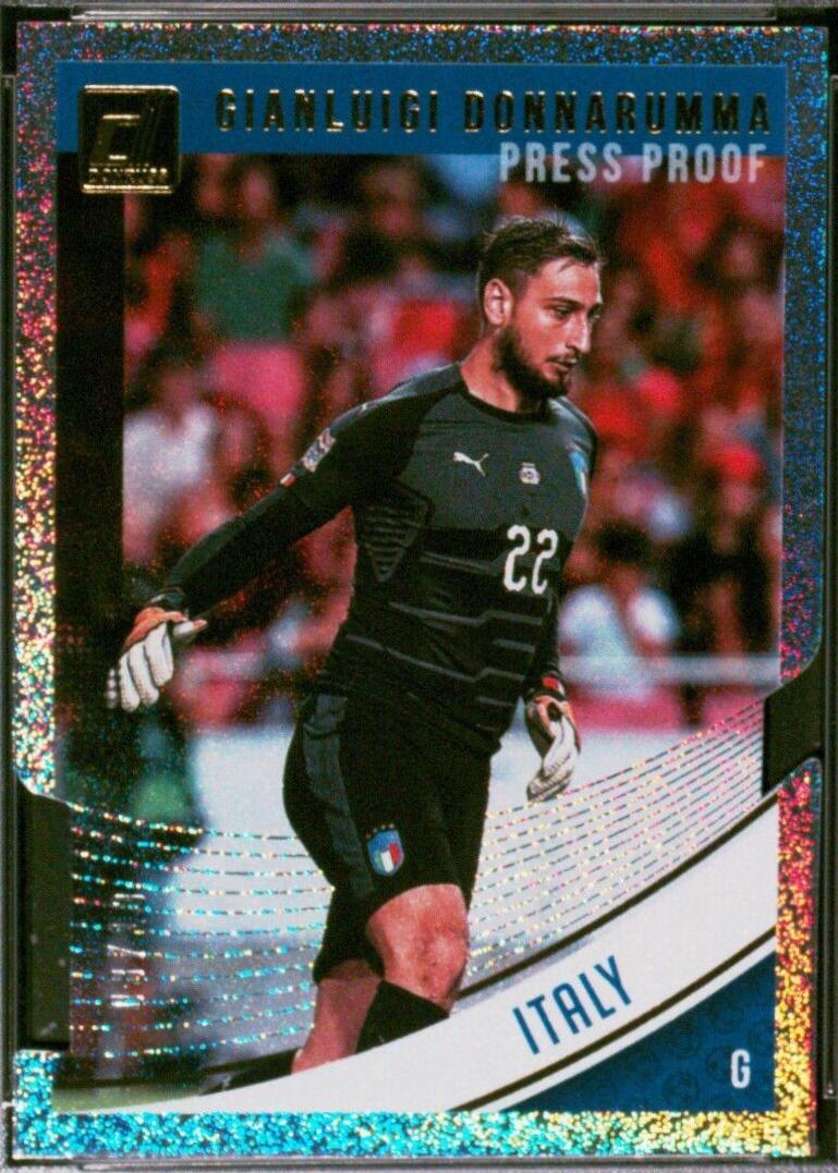 Gianluigi Donnarumma [Press Proof Gold Die Cut] #147