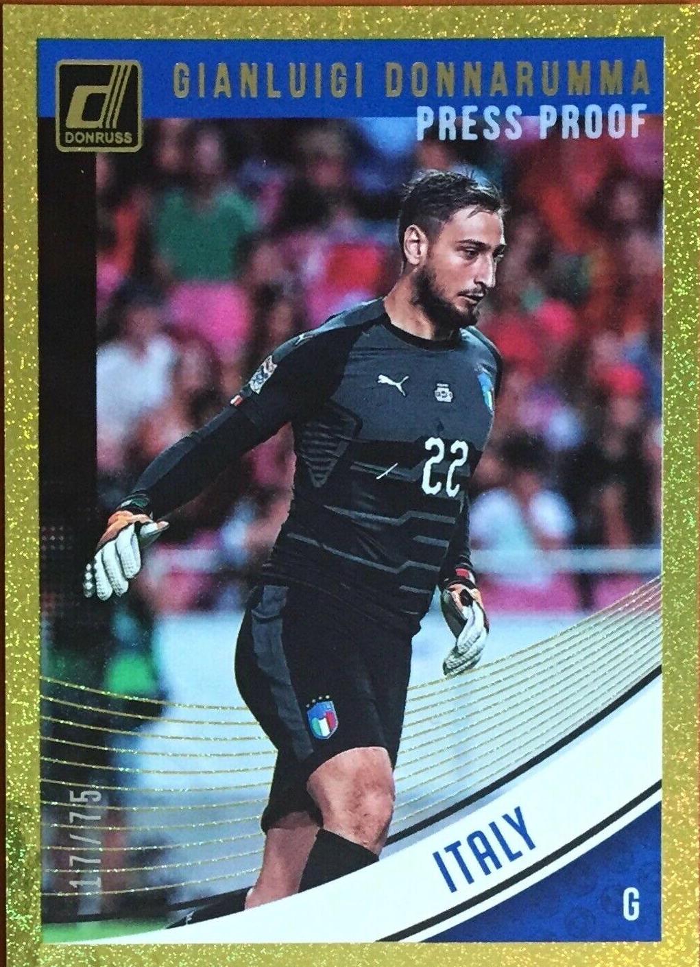 Gianluigi Donnarumma [Press Proof Gold] #147