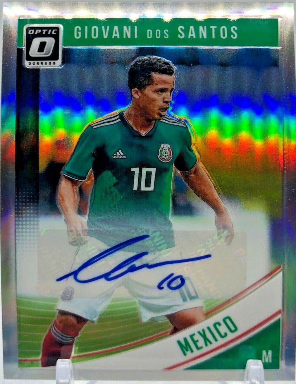 Giovani Dos Santos [Optic Autograph] #152