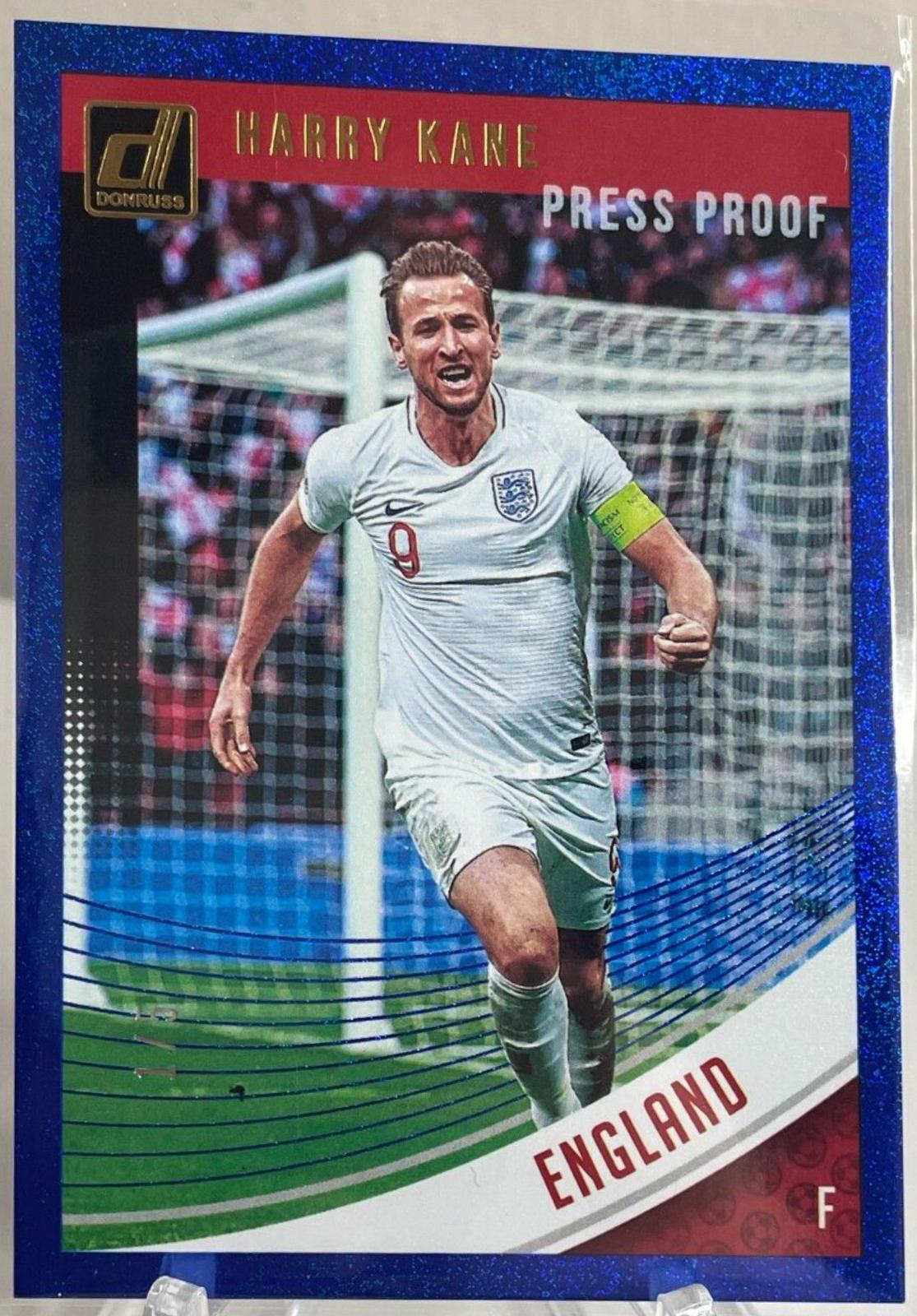 Harry Kane [Press Proof Blue] #123