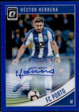 Hector Herrera [Optic Autograph Blue] #77