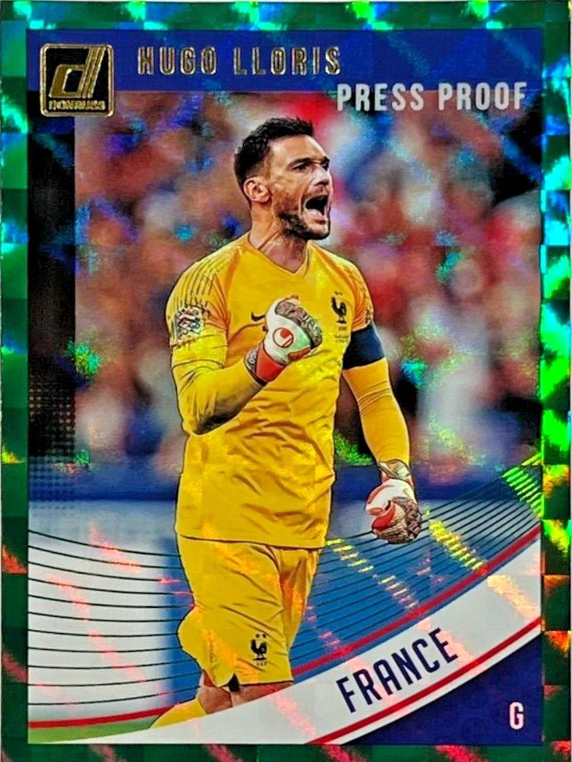 Hugo Lloris [Press Proof Green] #136