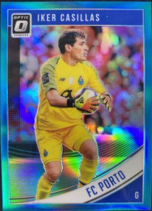 Iker Casillas [Optic Autograph Blue] #79