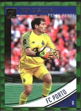 Iker Casillas [Press Proof Green] #79