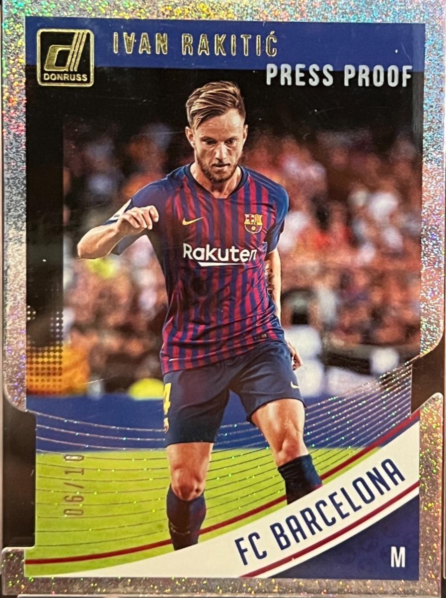 Ivan Rakitic [Press Proof Gold Die Cut] #5