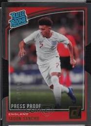 Jadon Sancho [Press Proof Die Cut] #189