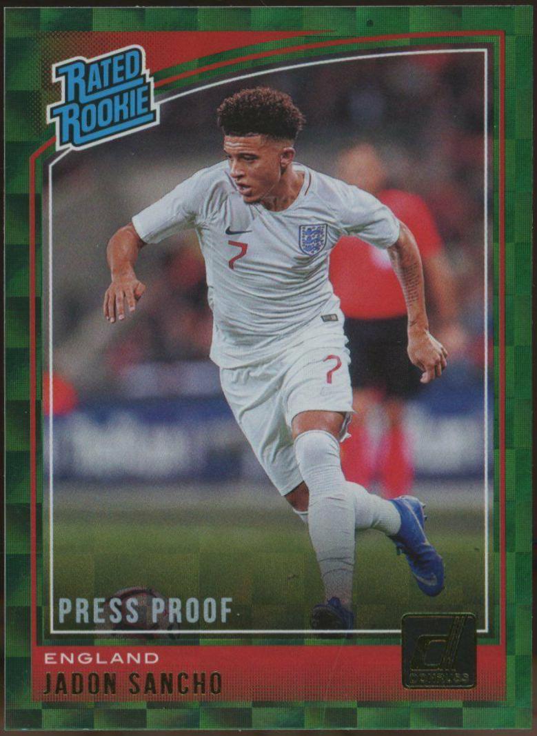 Jadon Sancho [Press Proof Green] #189
