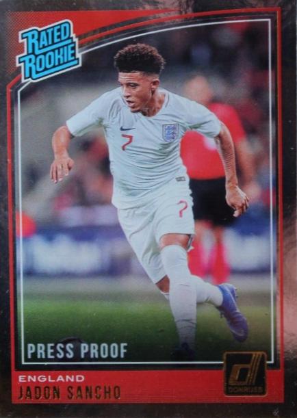 Jadon Sancho [Press Proof Silver] #189