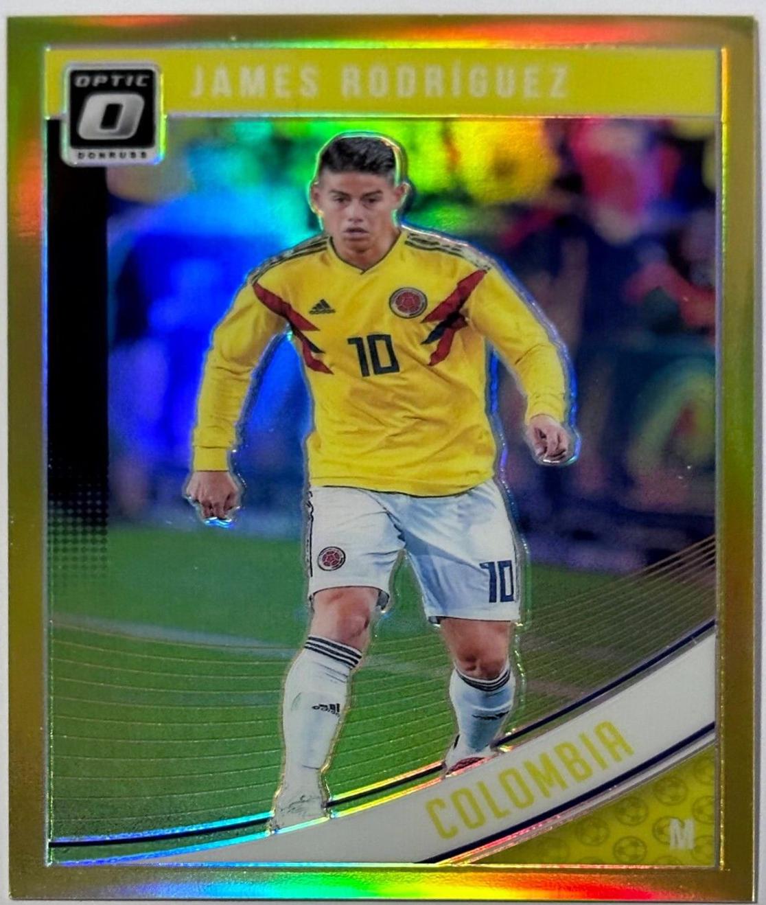 James Rodriguez [Press Proof Gold Die Cut] #111