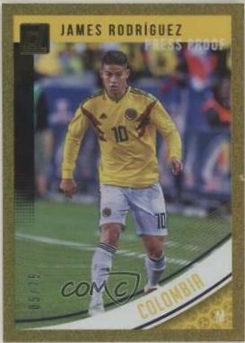 James Rodriguez [Press Proof Gold] #111