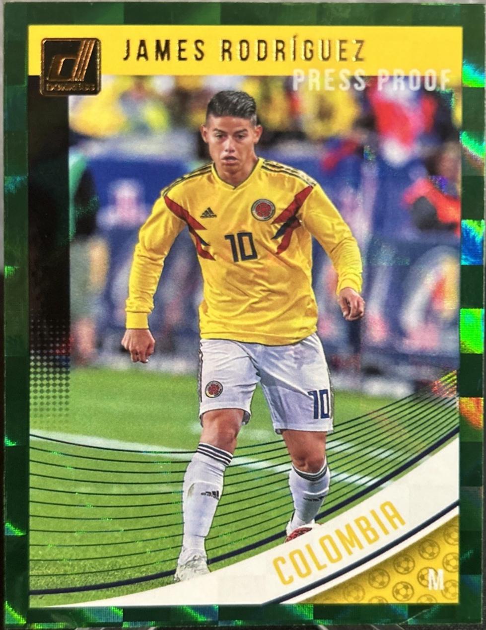 James Rodriguez [Press Proof Green] #111